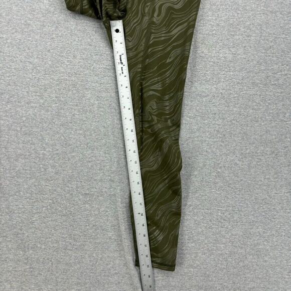 Fabletics Leggings Womens Small Green Powerhold Liza Koshy Gym Yoga Running Run - Picture 10 of 11